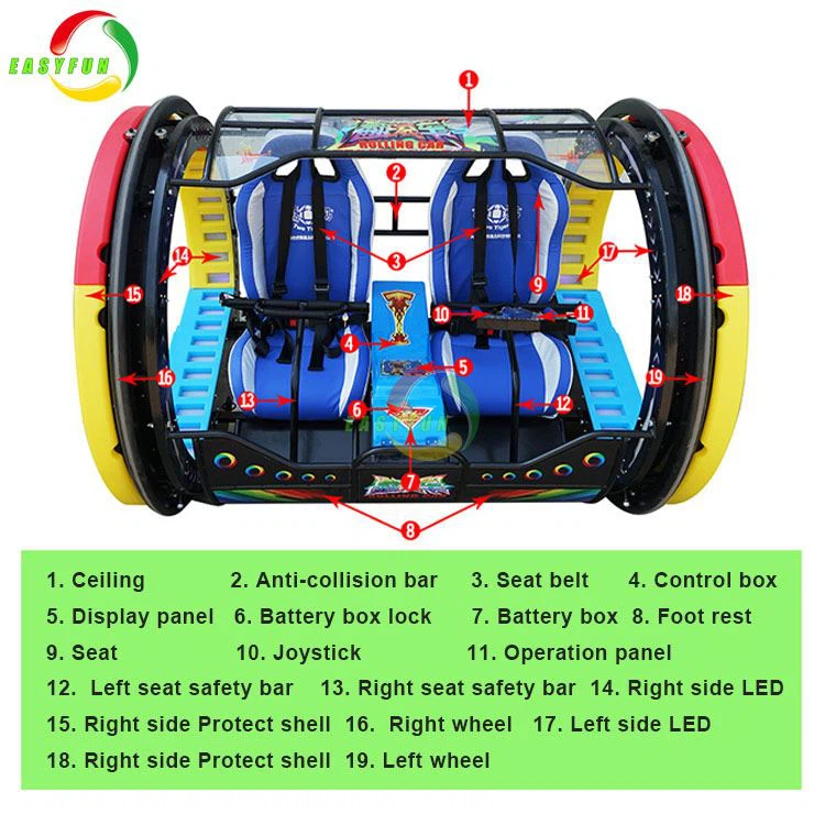playground rolling car