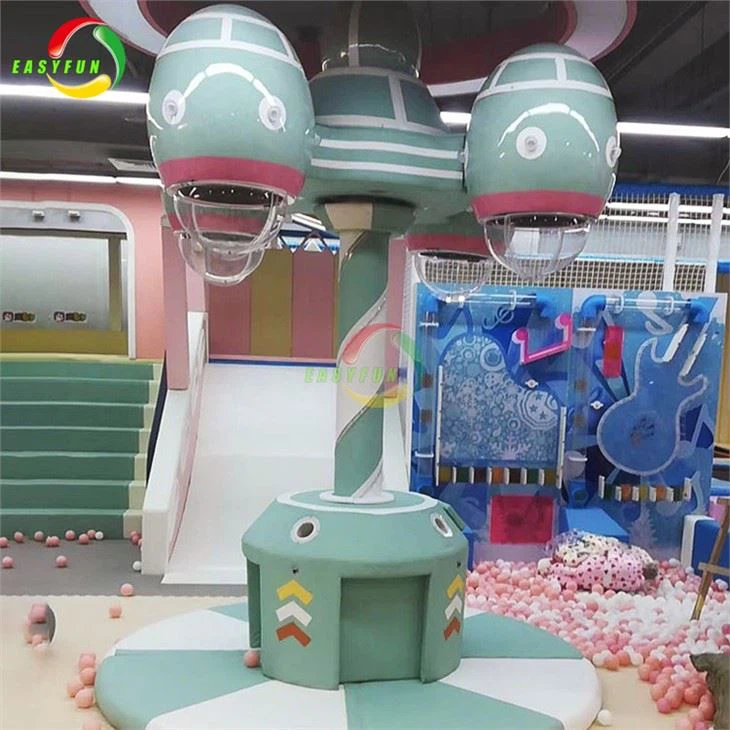 Children Indoor Playground Naughty Fort Sprinkle Balls Game Machine