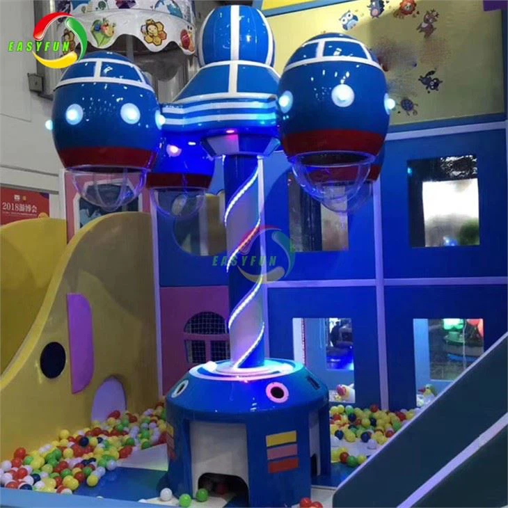 Children Indoor Playground Naughty Fort Sprinkle Balls Game Machine
