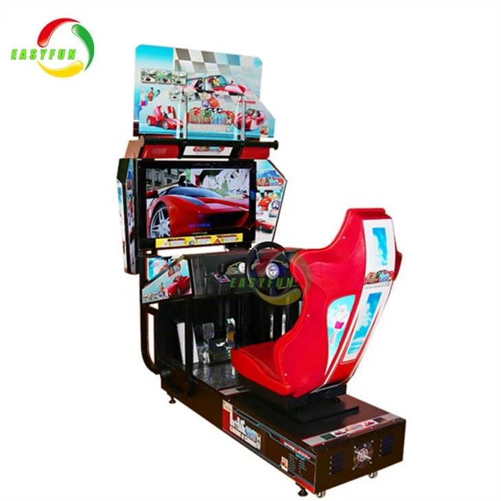 Driving Outrun Simulator Racing Car Game Machine