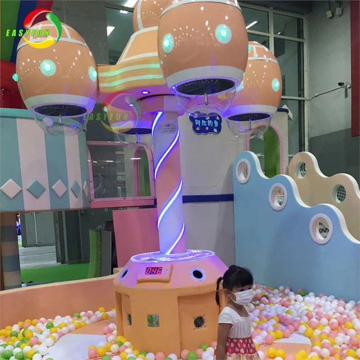 Hot Sell Ball Collection Sprinkling Ball Game Machine For Soft Playground In Amusement Park