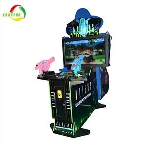 Aliens Shooting Arcade Game Machine Simulator