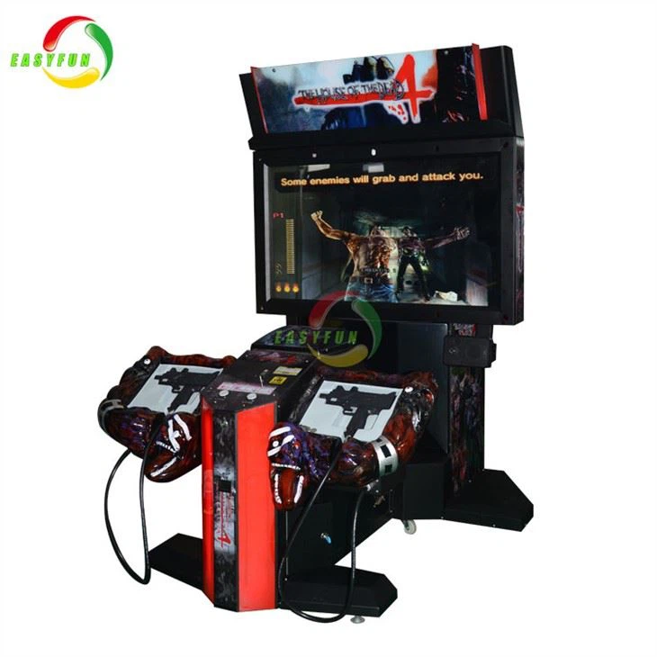 Coin Operated The House Of Dead 4 Arcade Shooting Game Machine For Sale