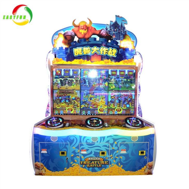 Coin Push Lottery Arcade Ticket Game Machine