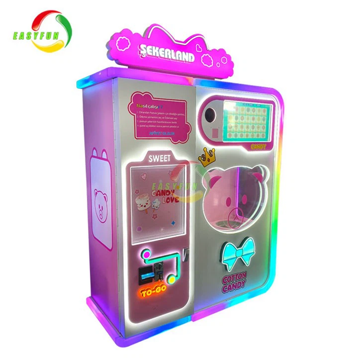 Automatic Cotton Floss Candy Machine