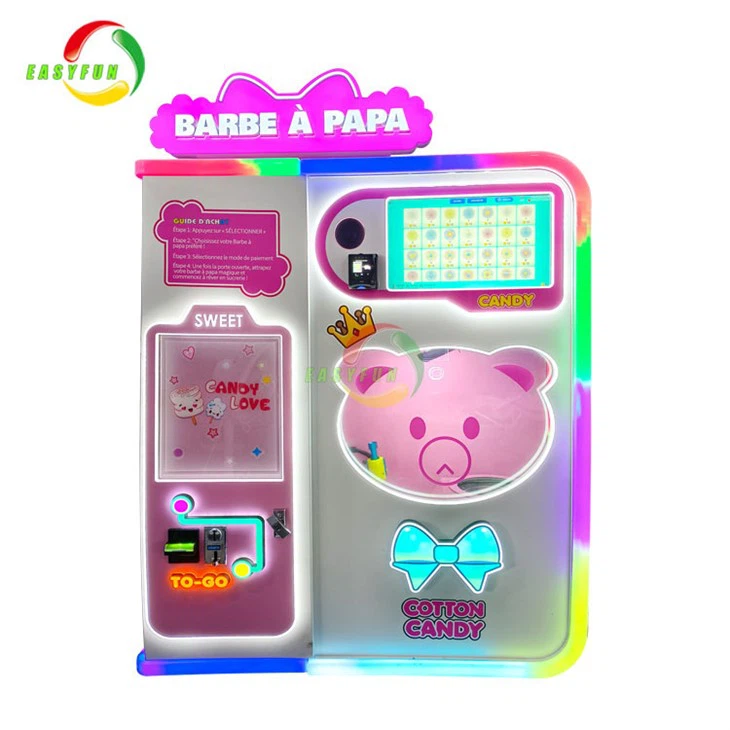 Automatic Cotton Floss Candy Machine