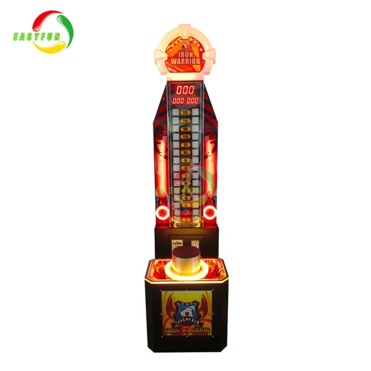 Iron Warrior Hammer Hitting Hammer Game Arcade Boxing Game Machine