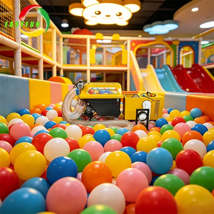 High Efficiency Disinfection Ball Cleaning Machine For Amusement Park Playground Kids Ball Pit High Efficiency Disinfection Ball Cleaning Machine For Amusement Park Playground Kids Ball Pit