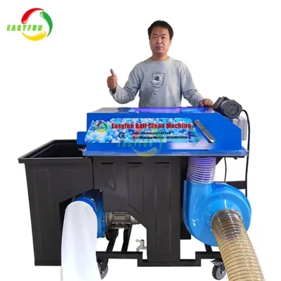 Indoor playground plastic ball cleaning machine